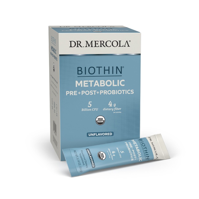 Biothin Metabolic PRE+POST+Probiotics (5 Billion) x30 Packs - Dr. Mercola - Dr. Mercola