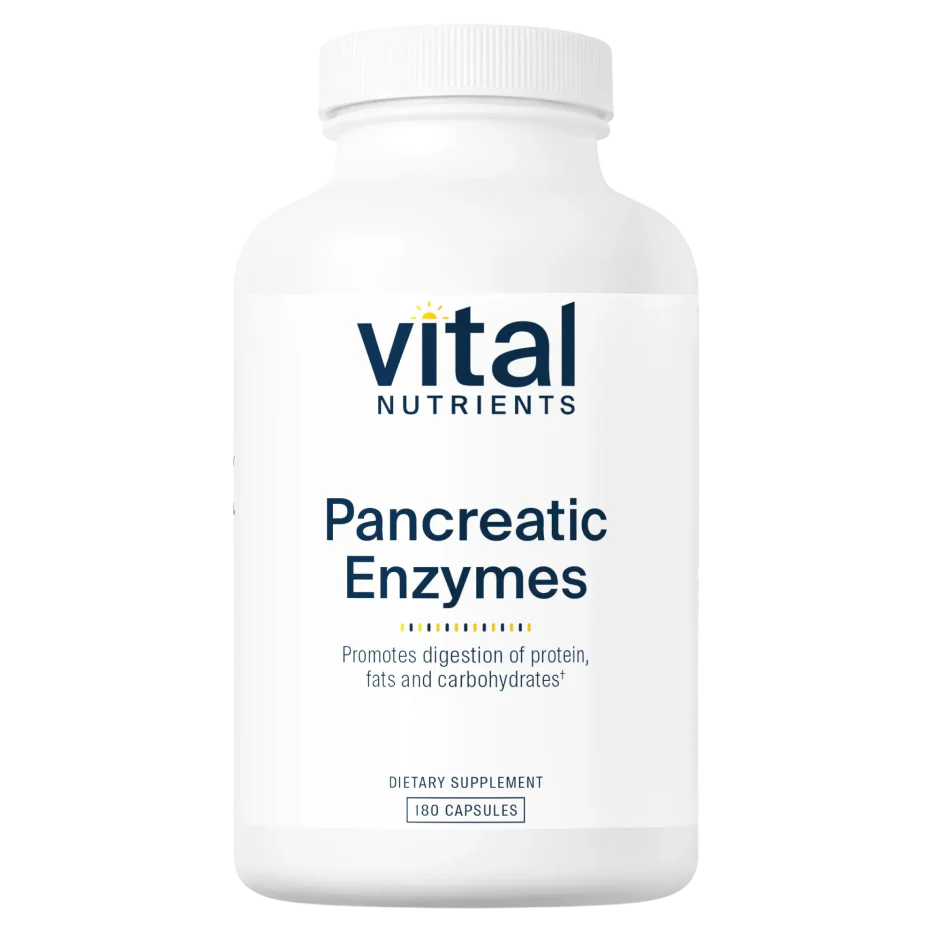 Pancreatic Enzymes x90 Caps - Vital Nutrients - Vital Nutrients