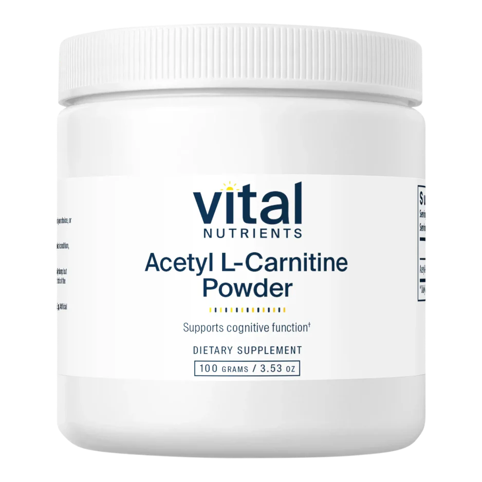 Acetyl L-Carnitine Powder (100g / 3.53oz) - Vital Nutrients - Vital Nutrients