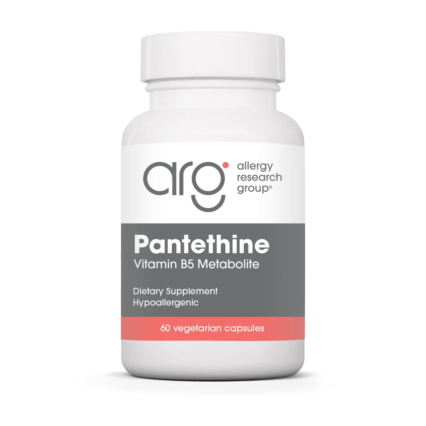 Pantethine (Vitamin B5 Metabolite) x60 Caps - Allergy Research Group - Allergy Research Group