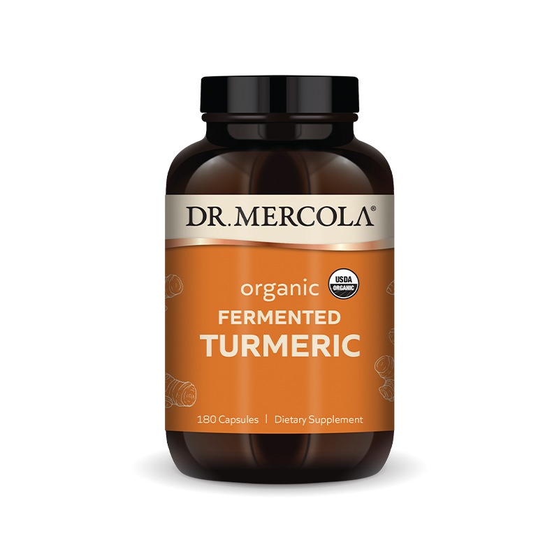 Fermented Turmeric (Organic) x180 Caps - Dr. Mercola - Dr. Mercola