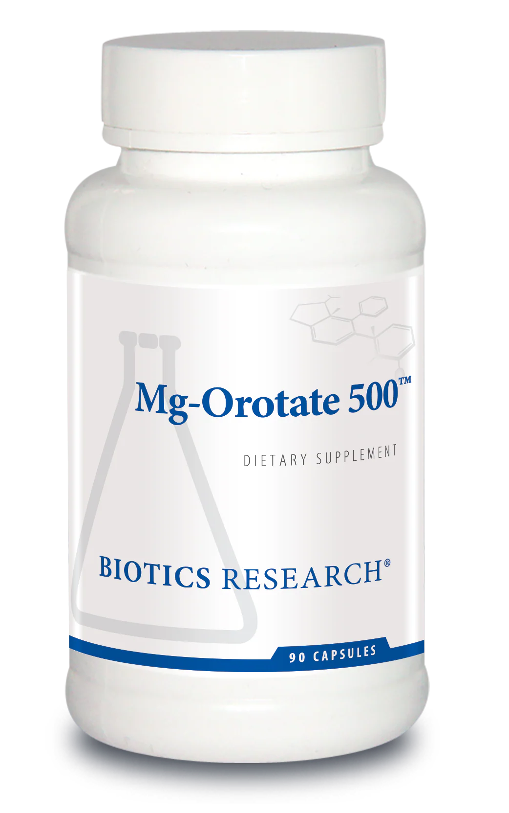 Mg-Orotate 500 (Magnesium) x90 Caps - Biotics Research - Biotics Research