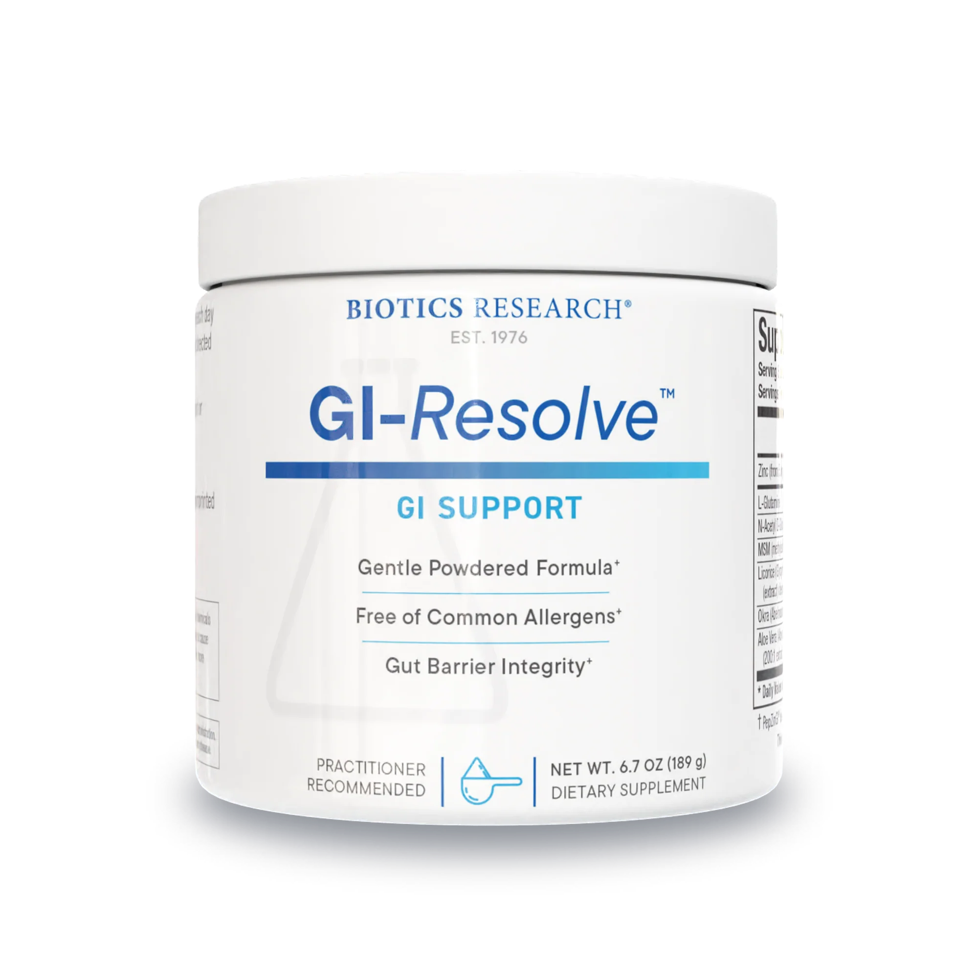 GI-Resolve 6.7 Oz - Biotics Research - Biotics Research