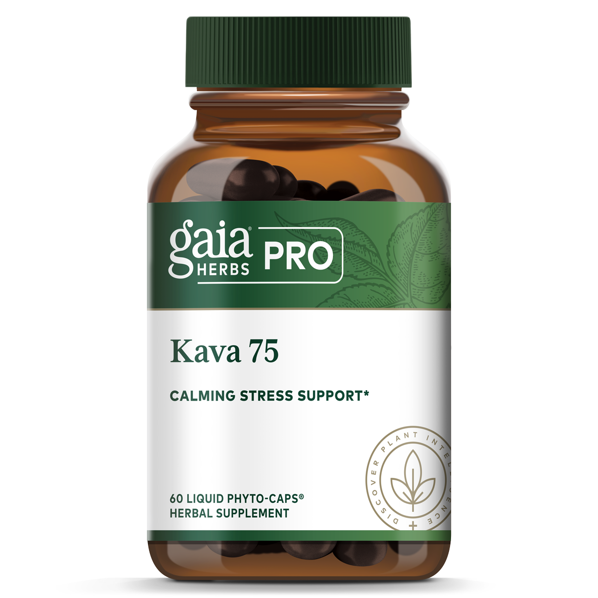 Kava 75 (442 mg) x60 Caps - Gaia Herbs Pro - Gaia Herbs Pro