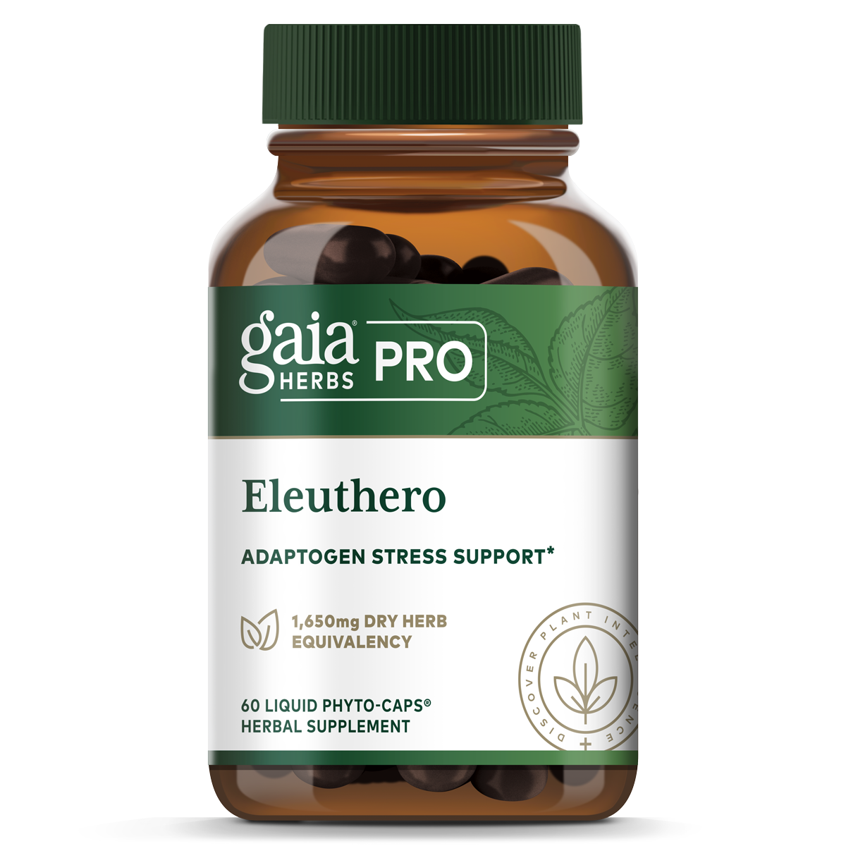 Eleuthero (277mg) x60 Caps - Gaia Herbs Pro - Gaia Herbs Pro