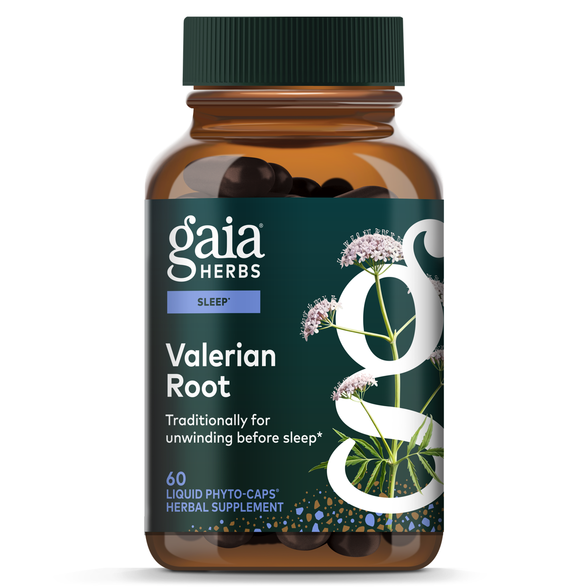Valerian Root x60 Caps - Gaia Herbs Pro - Gaia Herbs Pro