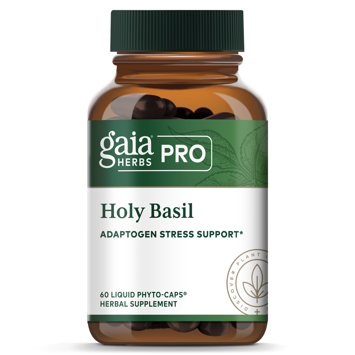Holy Basil (363 mg) x60 Caps - Gaia Herbs Pro - Gaia Herbs Pro