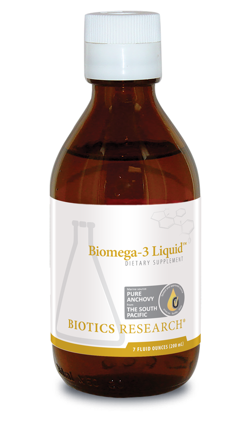 Biomega-3 Liquid (7oz / 200ml) - Biotics Research - Biotics Research