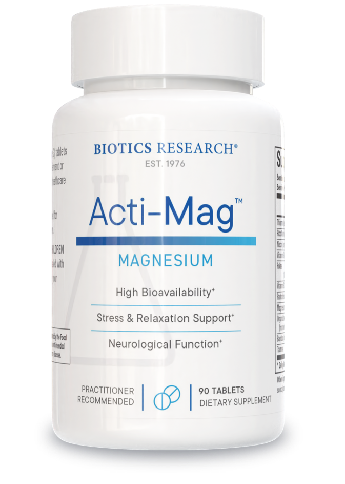 Acti-Mag x90 Caps - Biotics Research - Biotics Research