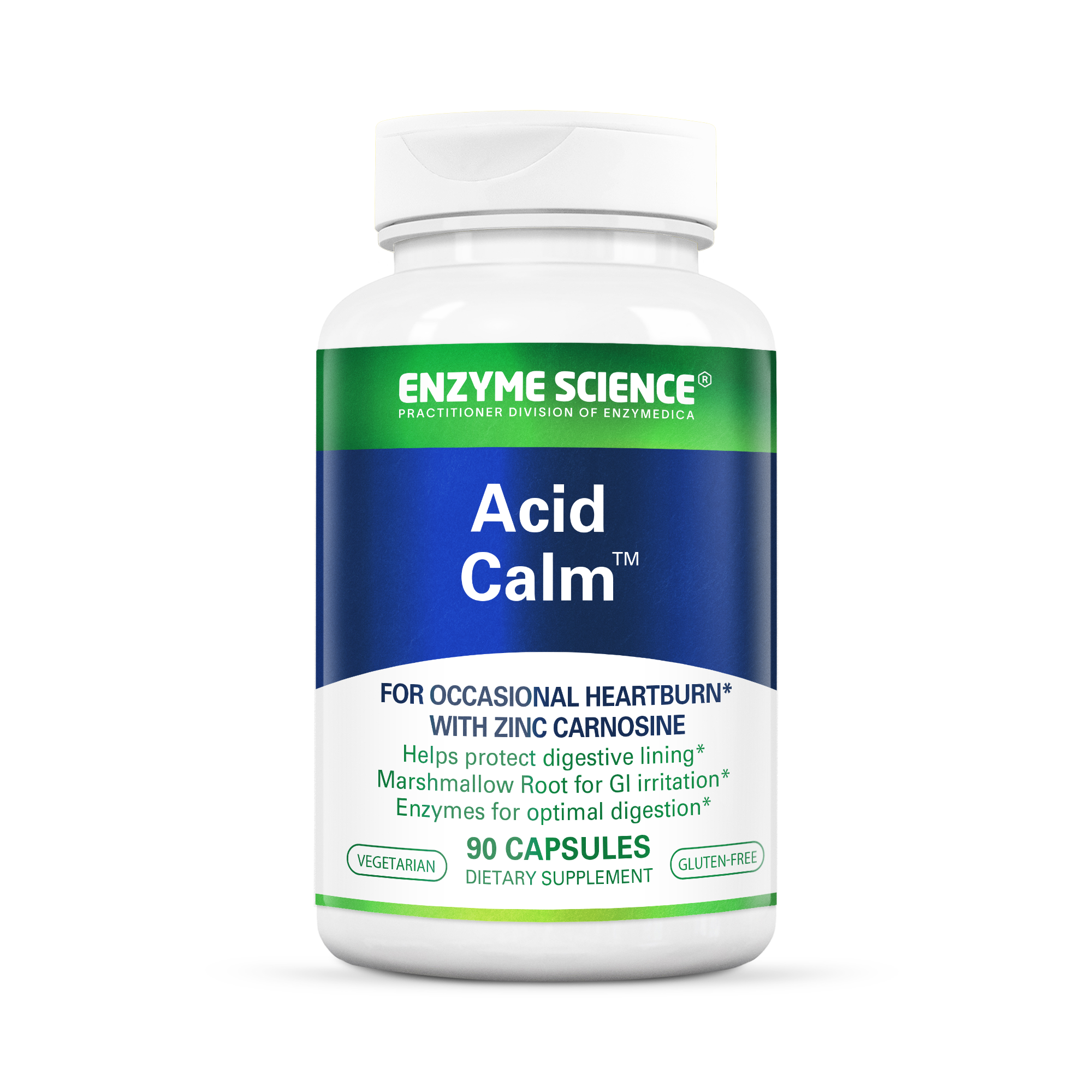 Acid Calm x90 Caps - Enzyme Science - Enzyme Science
