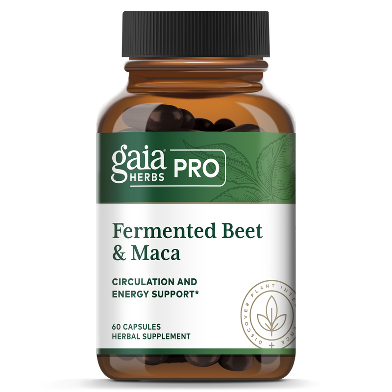 Fermented Beet & Maca x60 Caps - Gaia Herbs Pro - Gaia Herbs Pro