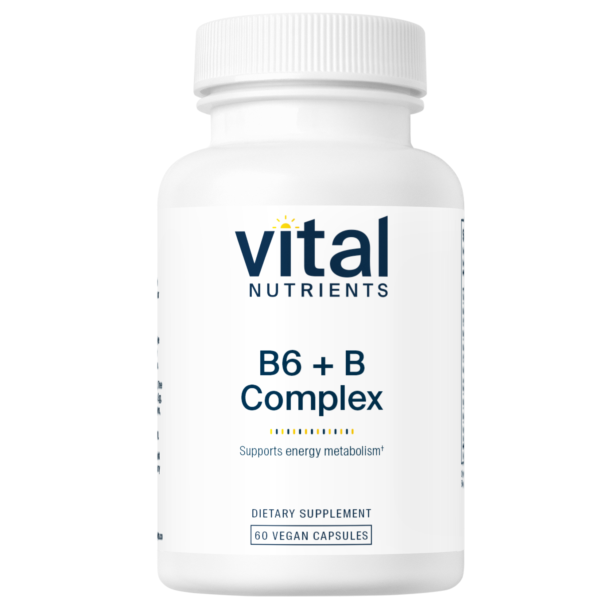 B6 + B Complex 60 Caps - Vital Nutrients - Vital Nutrients
