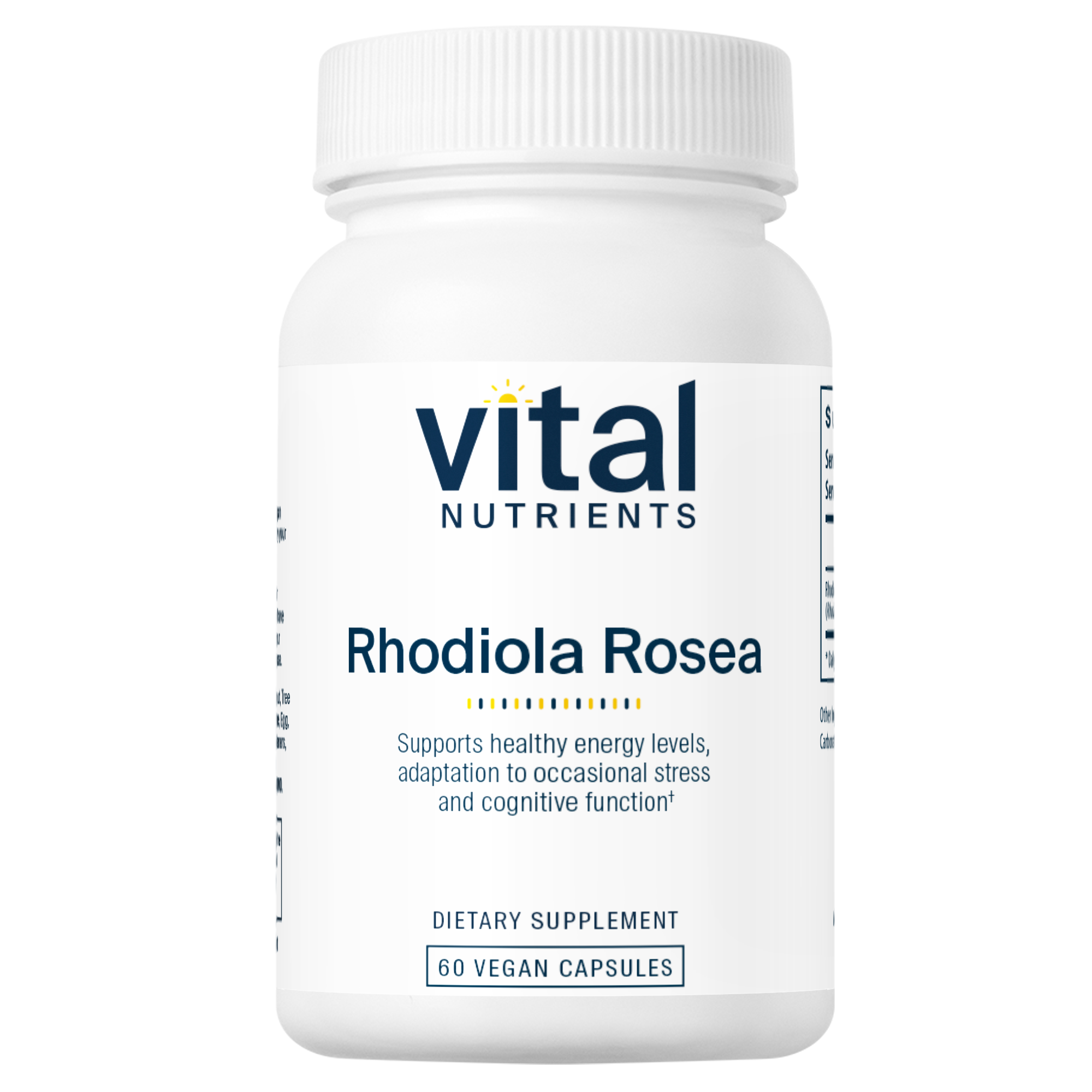 Rhodiola Rosea 400mg x60 C. Vital N. - Vital Nutrients