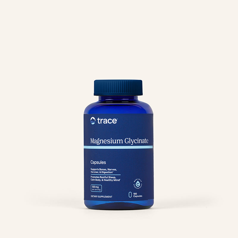Magnesium Glycinate x180 Caps - Trace Minerals - Trace Minerals
