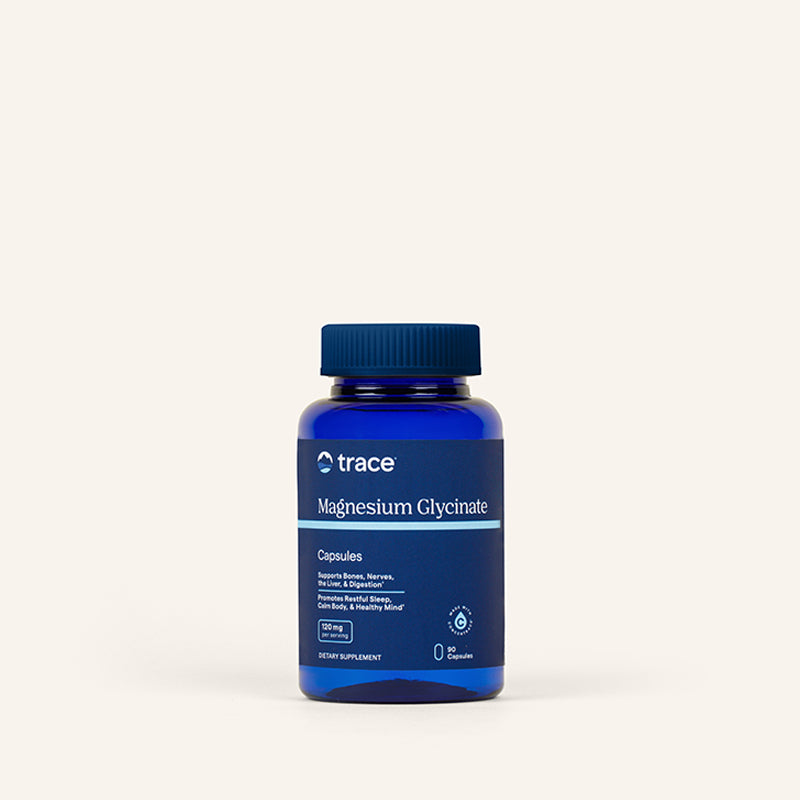 Magnesium Glycinate x90 Caps - Trace Minerals - Trace Minerals