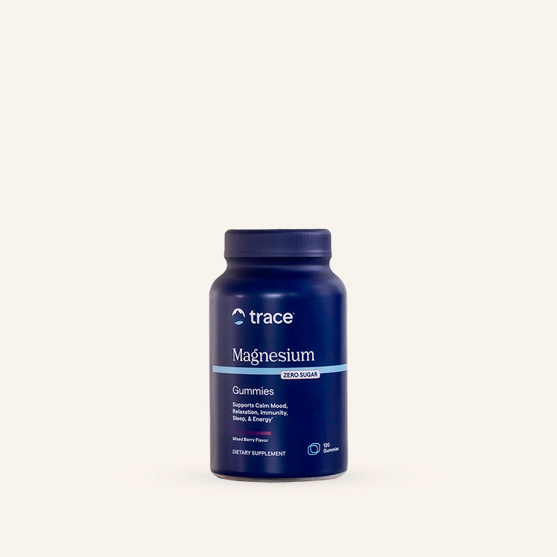 Magnesium Gummies Sugar Free (Mixed Berry) x120 Gummies - Trace Minerals - Trace Minerals