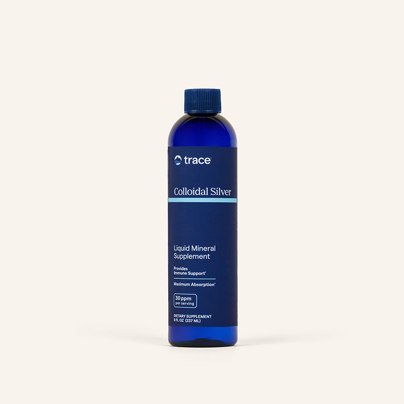 Colloidal Silver 30 PPM (8 oz) Liquid - Trace Minerals - Trace Minerals