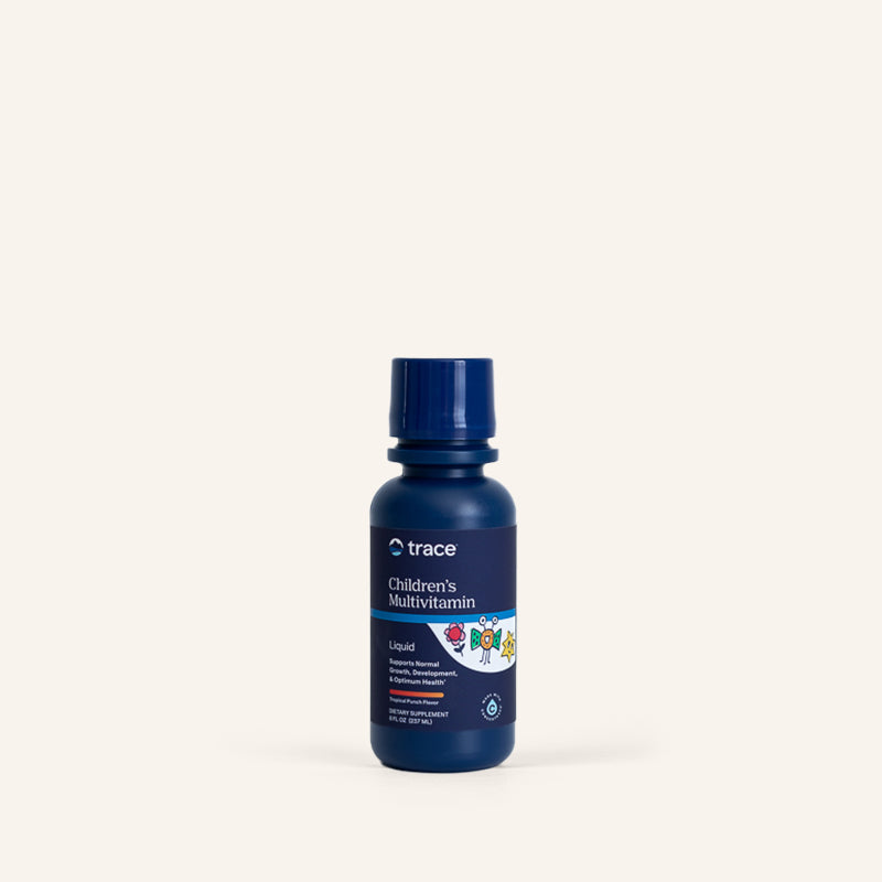Childrens Multivitamin (Tropical Punch) (8 oz) Liquid - Trace Minerals - Trace Minerals