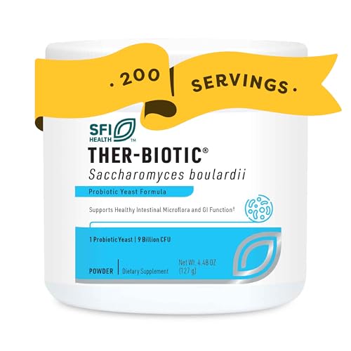 Ther-Biotic Saccharomyces Boulardii Powder 9B CFU (4.48 oz) - SFI Health - SFI Health