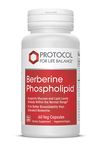 Berberine Phospholipid x60 Caps - Protocol for Life Balance P1429 - Protocol For Life Balance