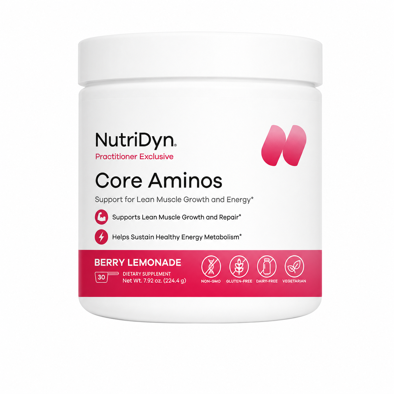 Core Aminos Berry Lemonade x30 Servings (7.92 oz) - NutriDyn - NutriDyn