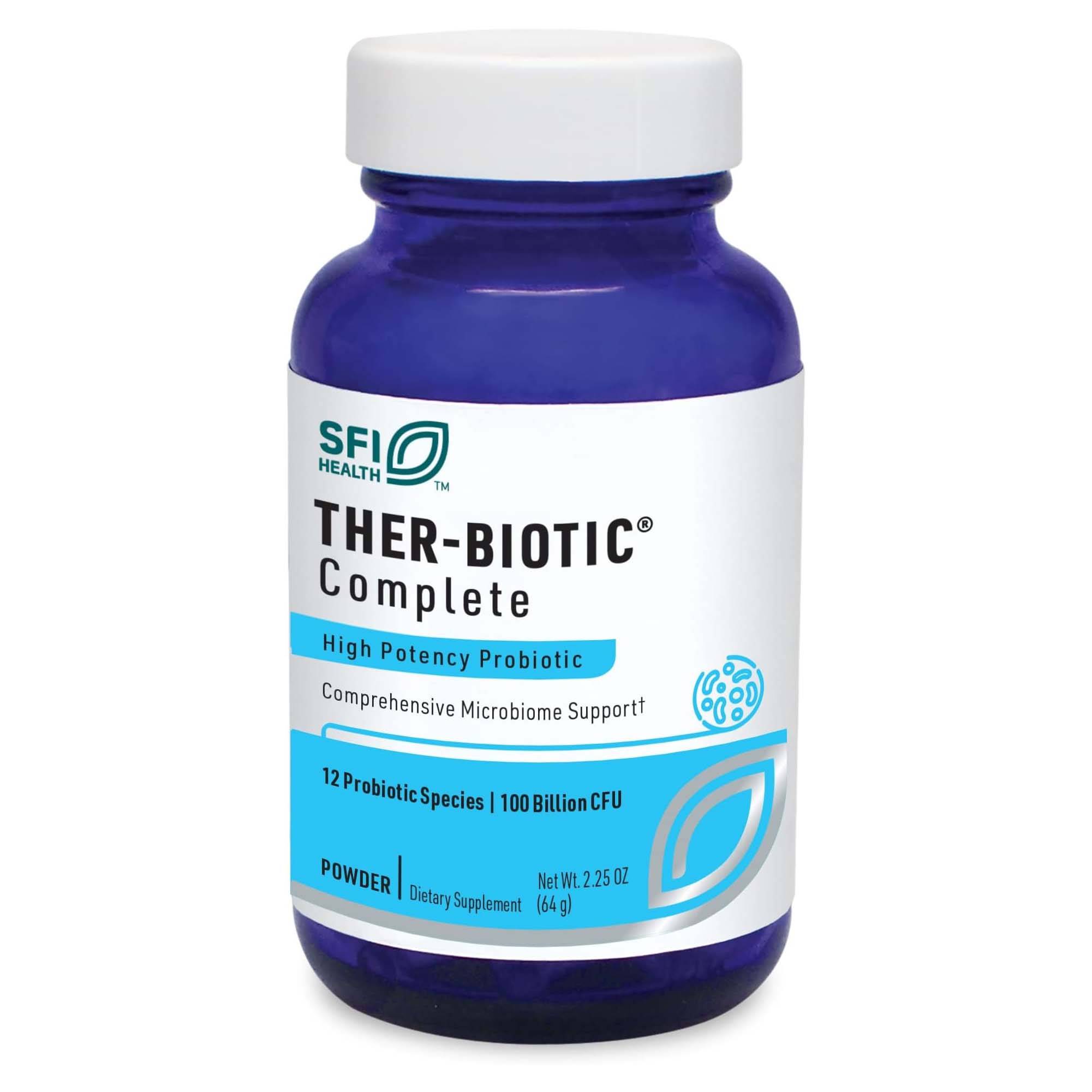 Ther Biotic Complete Powder 100+ Billion CFUs - SFI Health - SFI Health