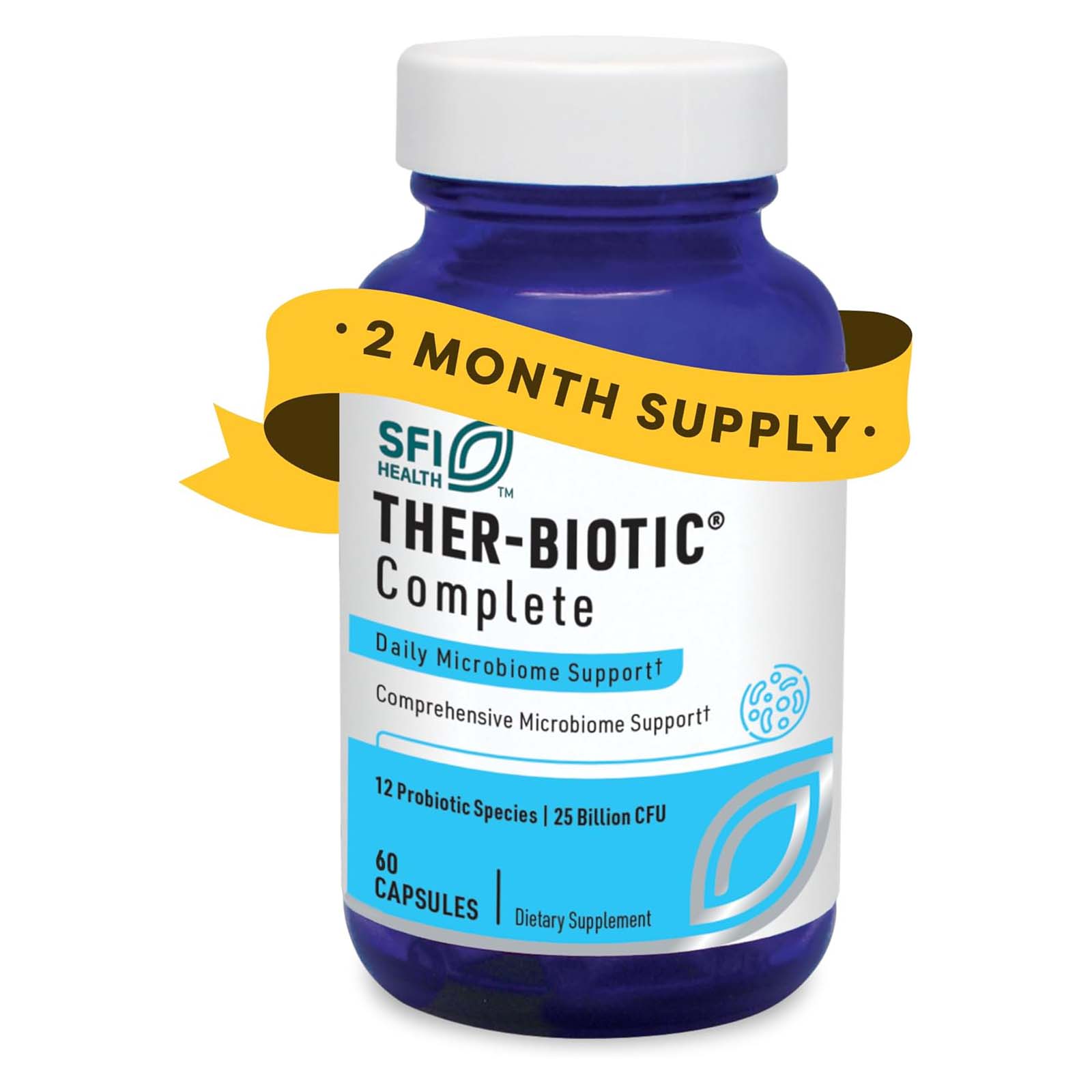 Ther Biotic Complete 25+ Billion CFUs x60 - SFI Health - SFI Health